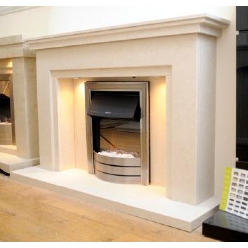 Nevada Limestone Fireplace Nevada Limestone Fireplace